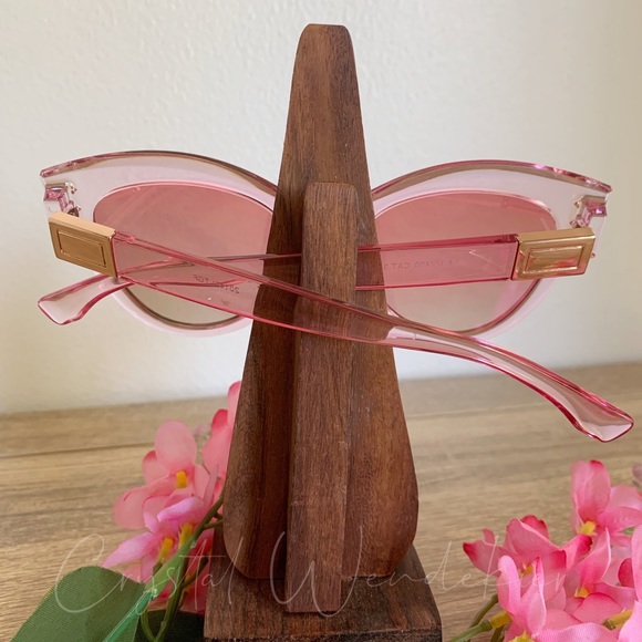 Pink Cat Eye Sunglasses - Picture 5 of 12